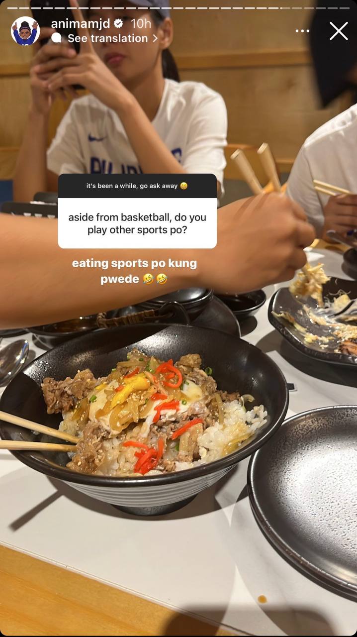 Gilas Women S Jack Animam Gets Personal Jolly With Q A Portion For