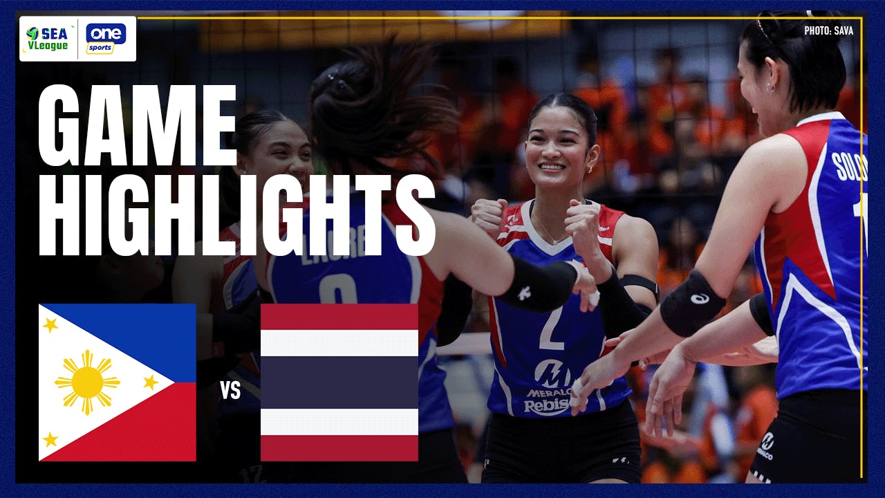 Alas Pilipinas Women begin Leg 1 campaign with loss to Thailand | SEA V.League Highlights