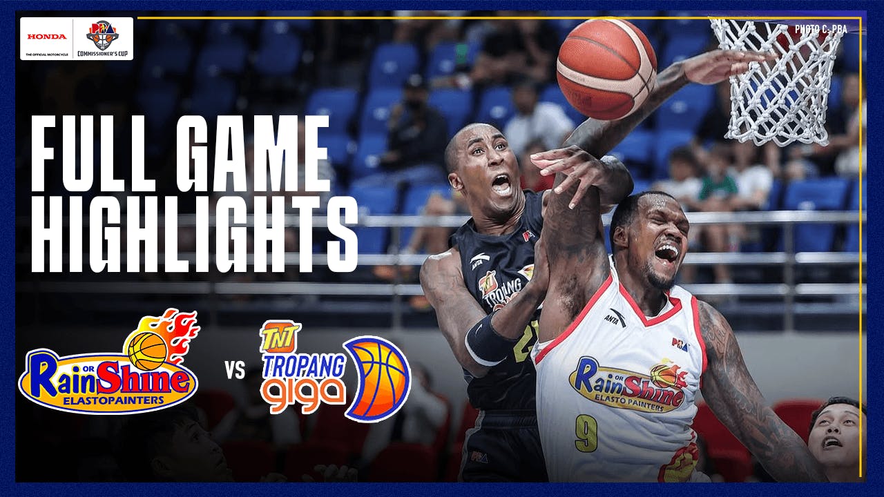 Rain or Shine tames TNT, claims 6th spot in playoffs | PBA highlights