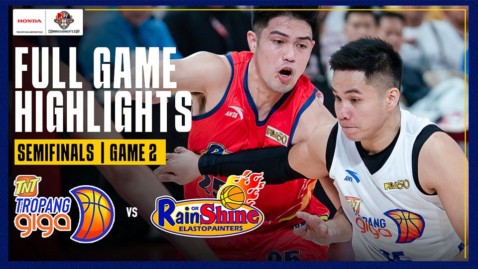 TNT bucks RHJ, Castro absence in 4th, escapes Rain or Shine in Game 2 | PBA Highlights