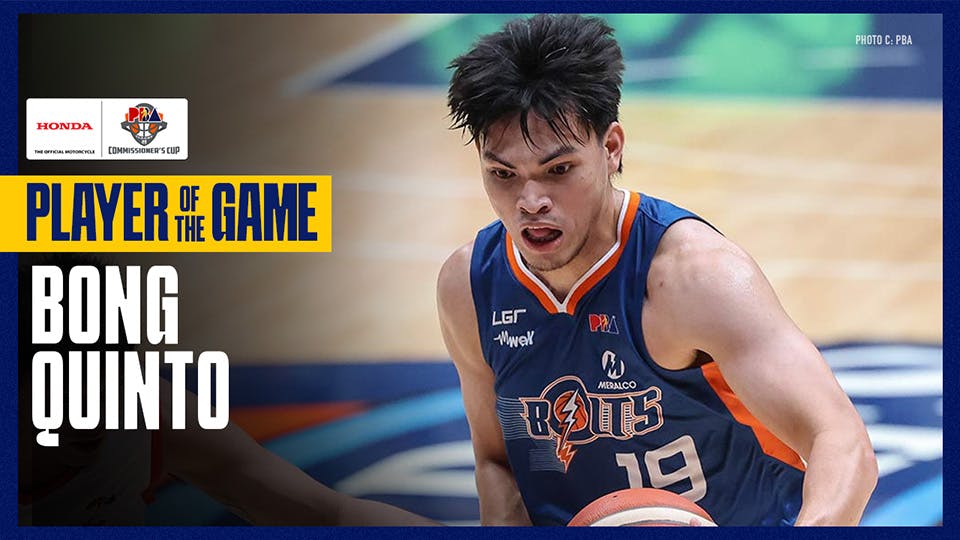 Bong Quinto comes through for Meralco | PBA Highlights