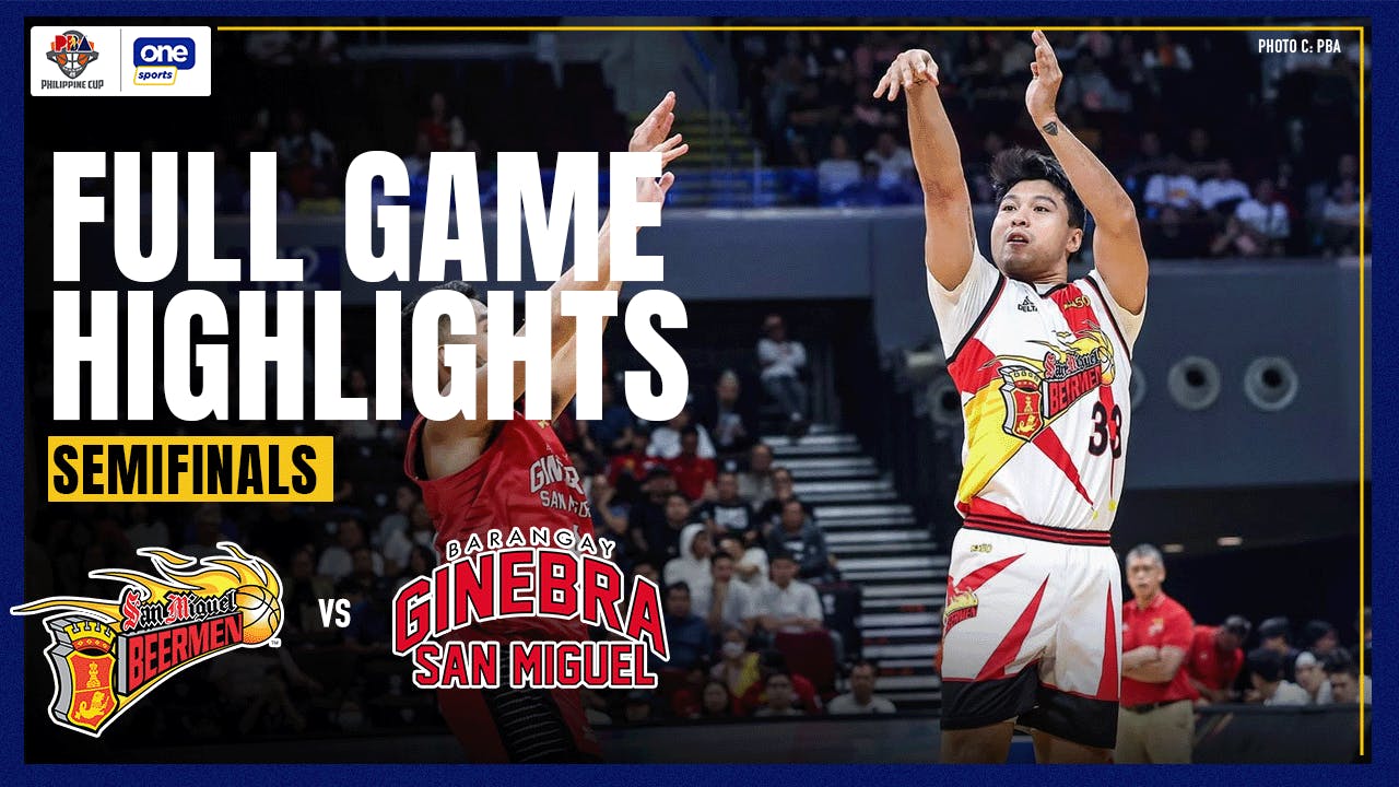 San Miguel thrashes Ginebra to equalize anew in Game 4 of semis | PBA Highlights