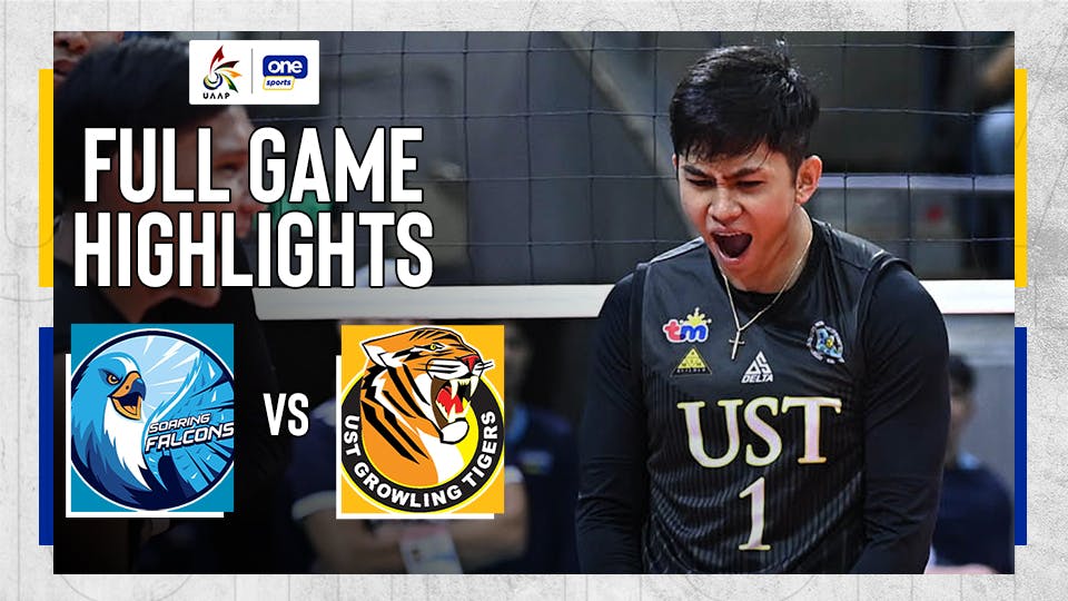 UAAP Game Highlights: UST outlasts Adamson in five-set thriller ...
