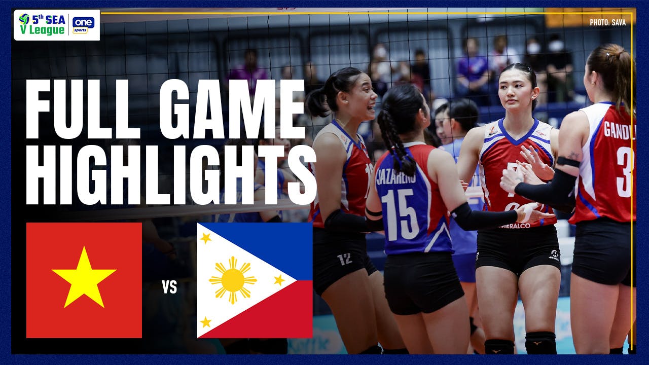 Alas Pilipinas Women drops second-straight game vs Vietnam in Leg 1 | SEA V.League Highlights
