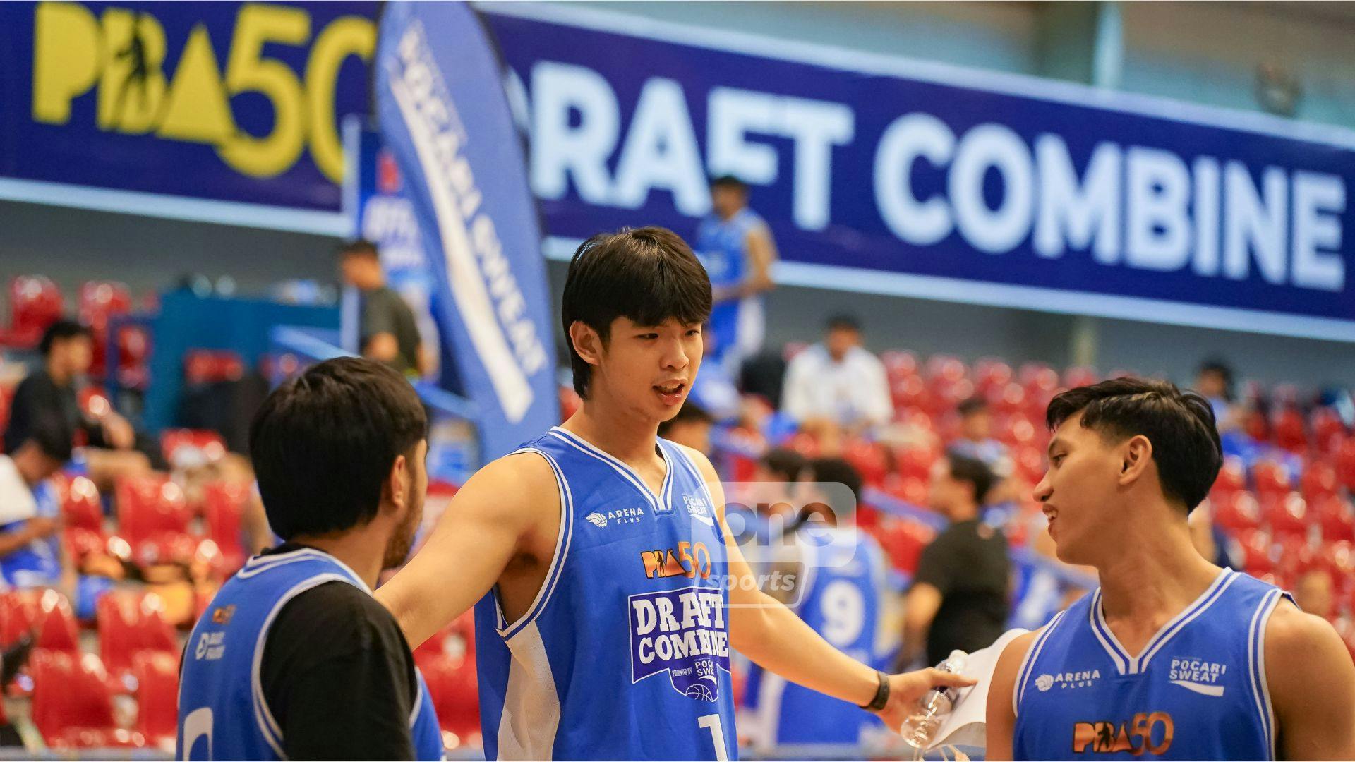 Geo Chiu shows up but skips PBA Draft Combine Day 1 drills due to sickness