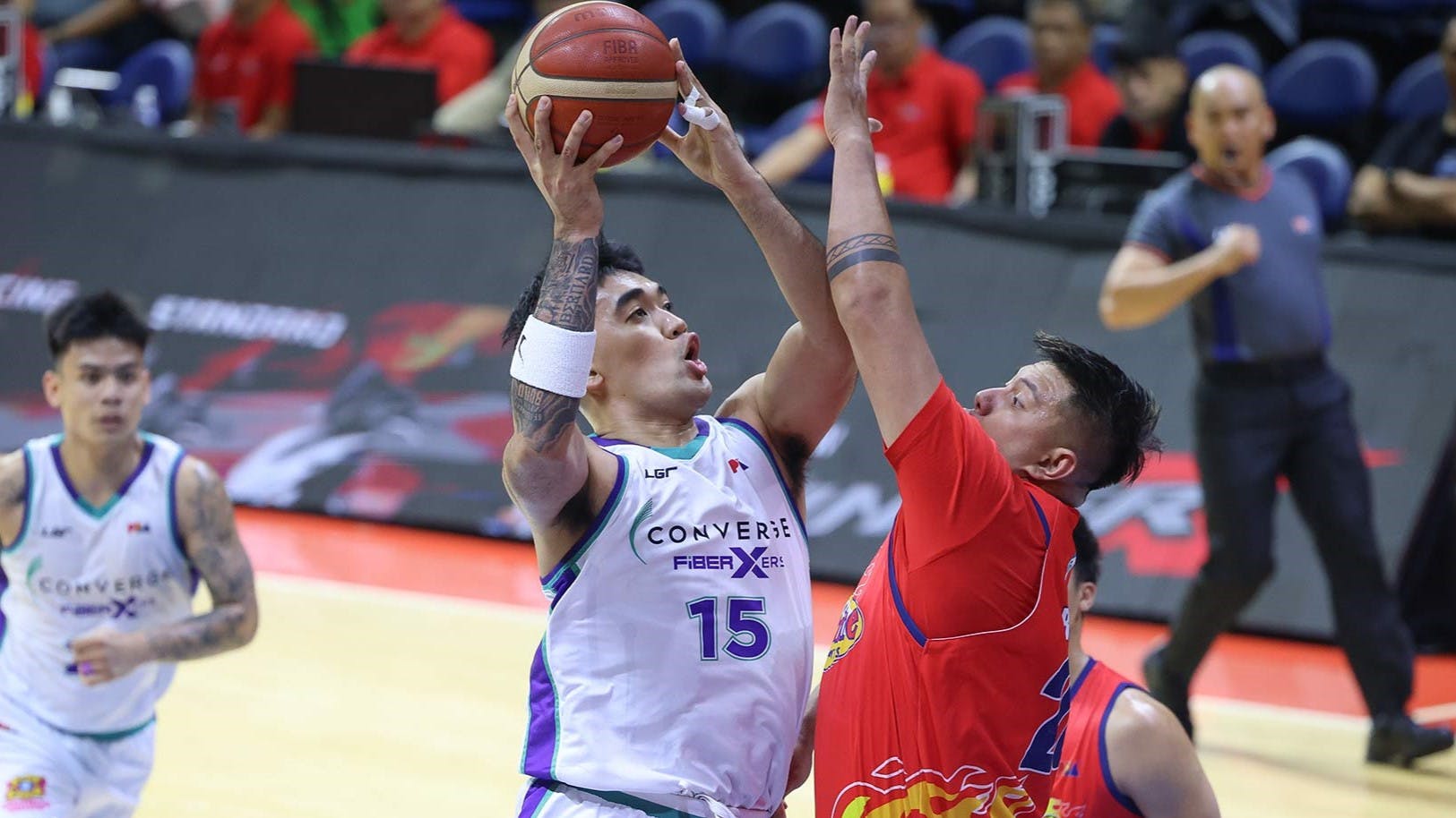 Converge laser-focused in Game 1 of PBA Comm