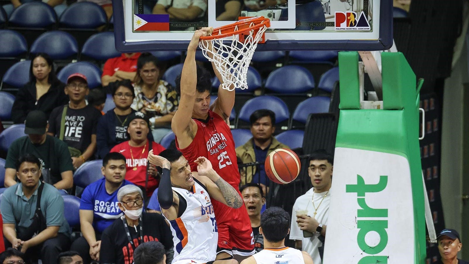 Ginebra repels Meralco in Game 1, moves a win away from semis berth in PBA Commissioner