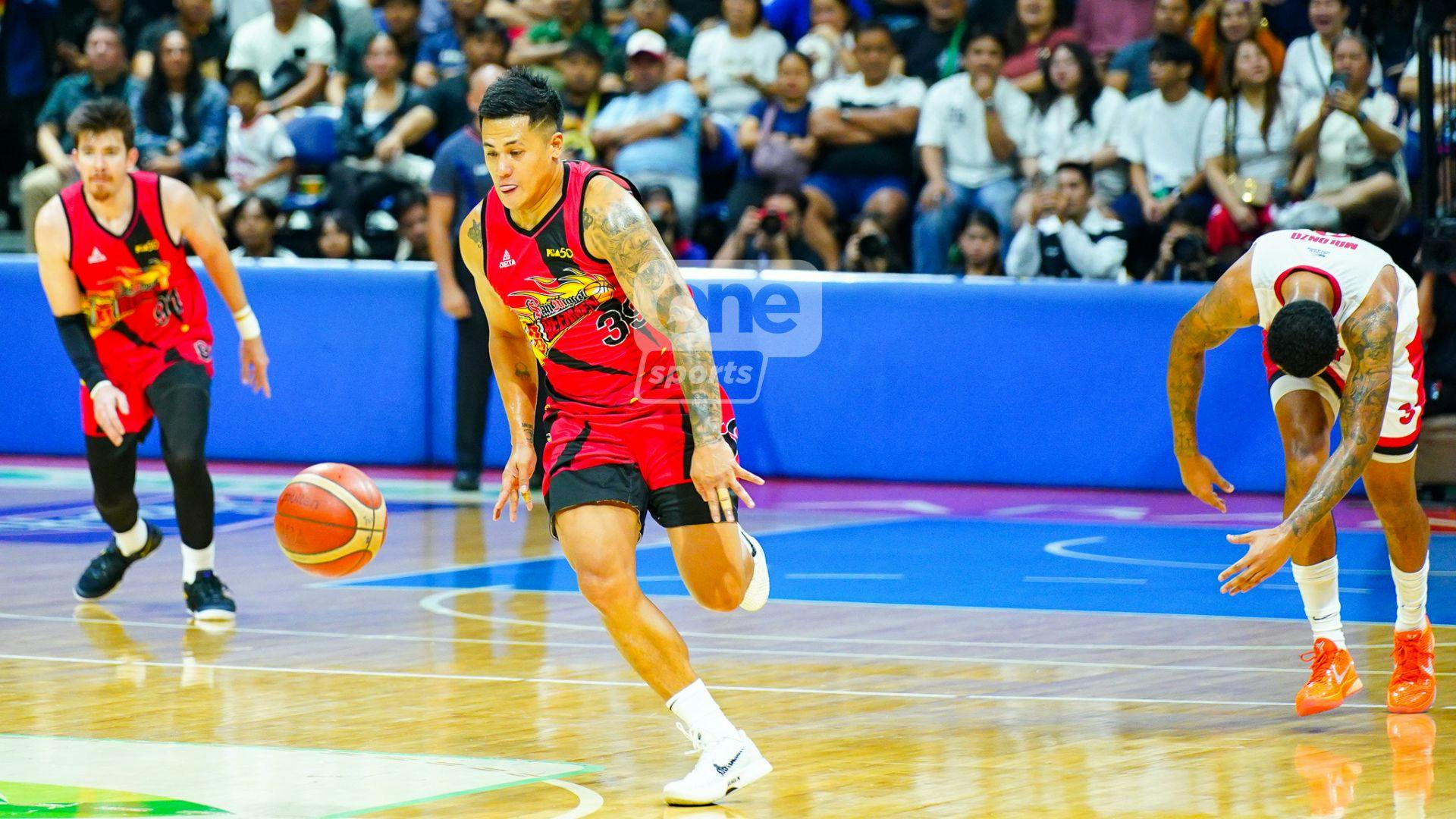 Jericho Cruz steps up big time, pushes San Miguel to cusp of PBA PH Cup Finals return