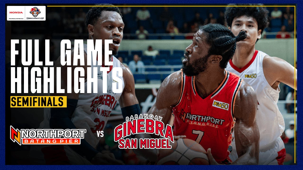 NorthPort subdues Brgy. Ginebra in Game 4, stays alive in semifinal joust | PBA Highlights