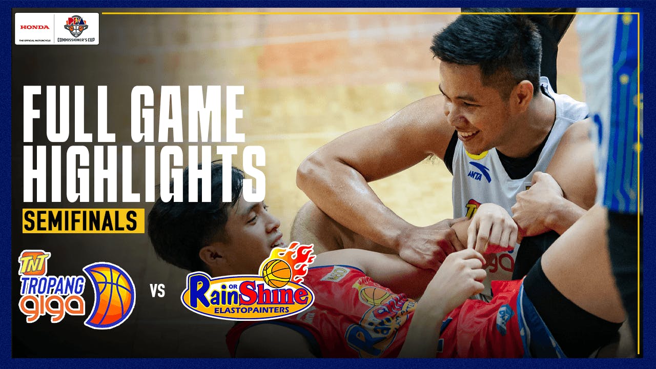 TNT punishes Rain or Shine in Game 4, moves a win away from Finals | PBA Highlights