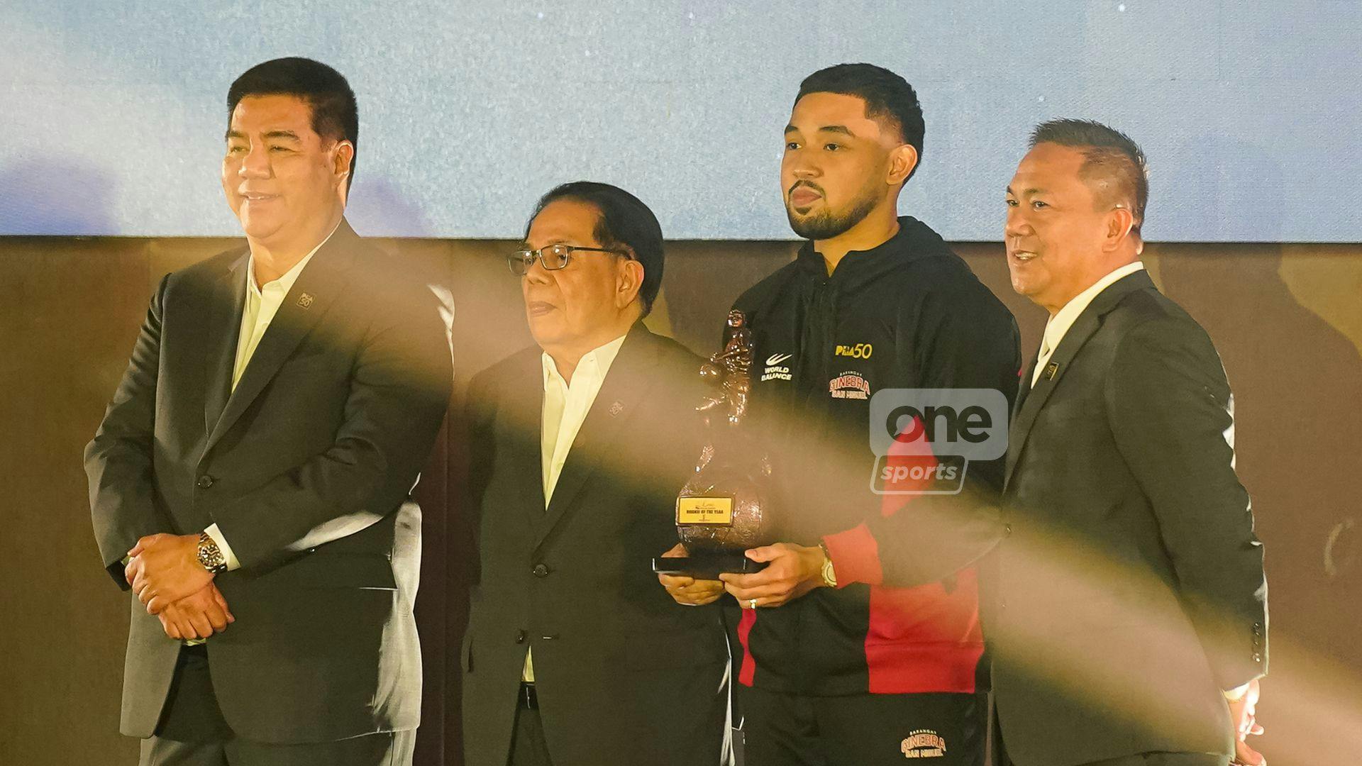 Ginebra ace RJ Abarrientos is PBA Season 49 Rookie of the Year