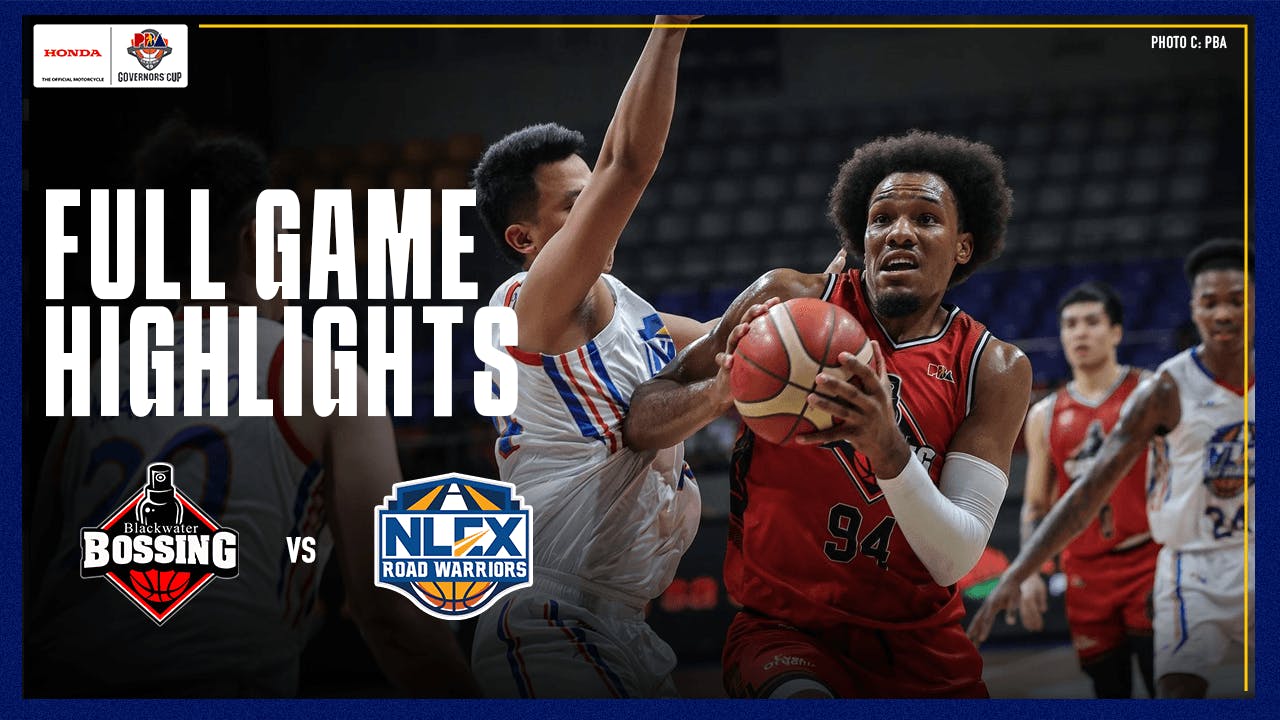 Blackwater draws another stellar game from George King in third straight win vs. NLEX | PBA Highlights