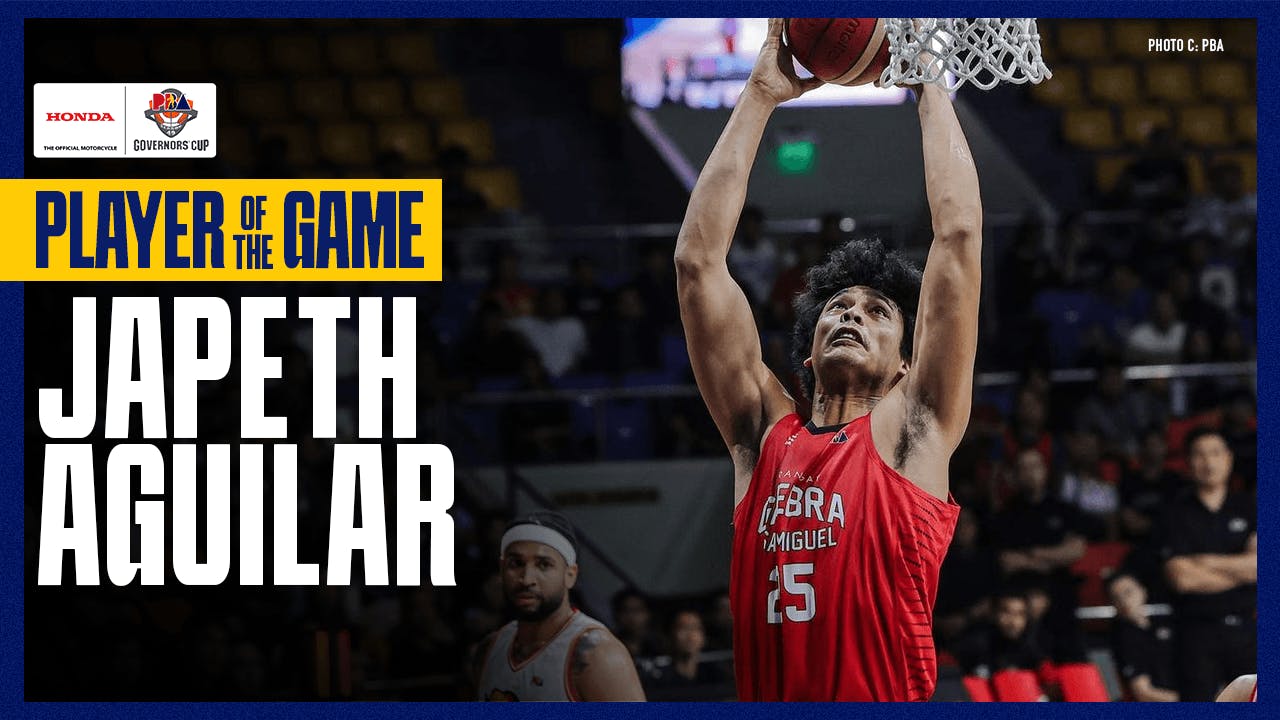 Japeth Aguilar displays vintage performance in Ginebra