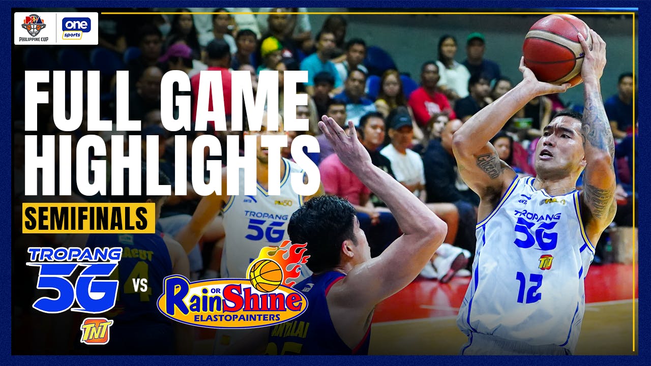 TNT Tropang 5G halt Rain or Shine in Game 6, march to Finals | PBA Highlights