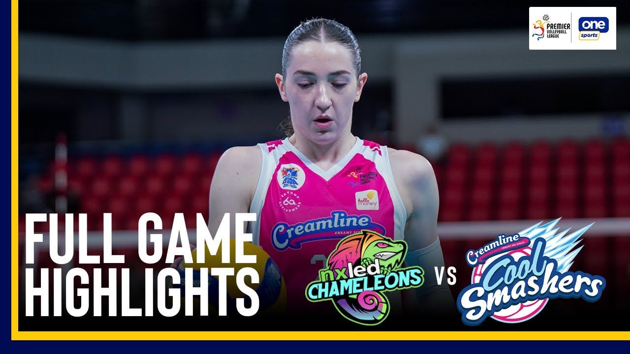 PVL Game Highlights: Creamline Cool Smashers dim Nxled Chameleons to end Pool A action