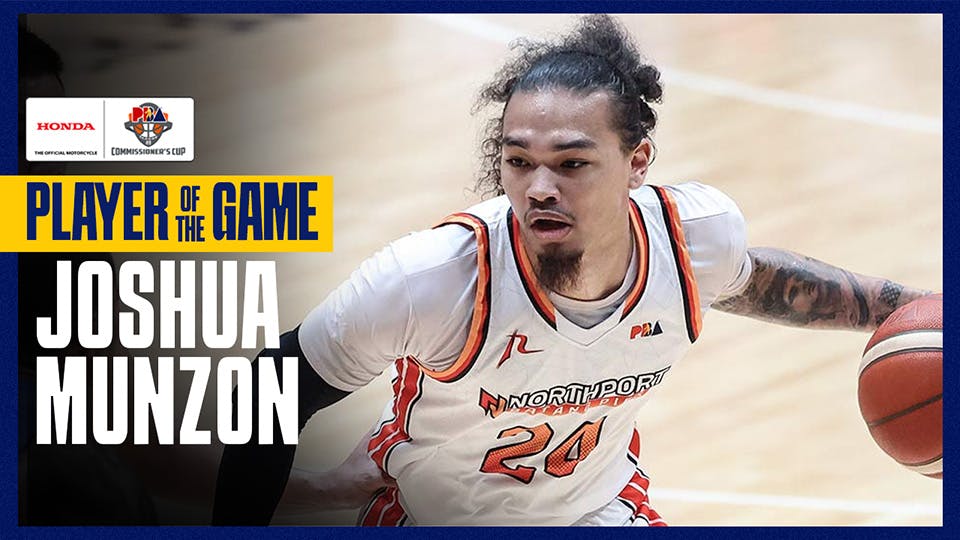 Joshua Munzon ushers NorthPort to victory anew | PBA Highlights