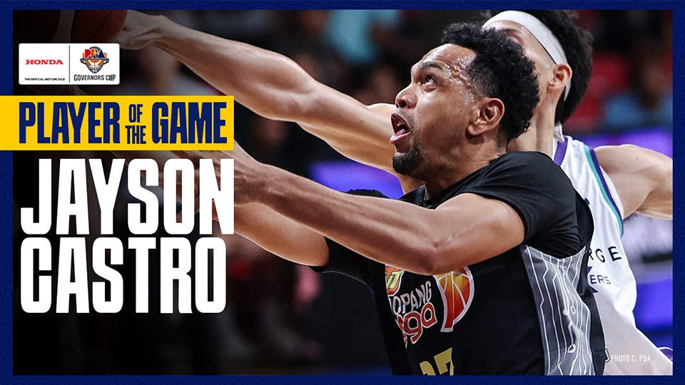 Jayson Castro anchors TNT