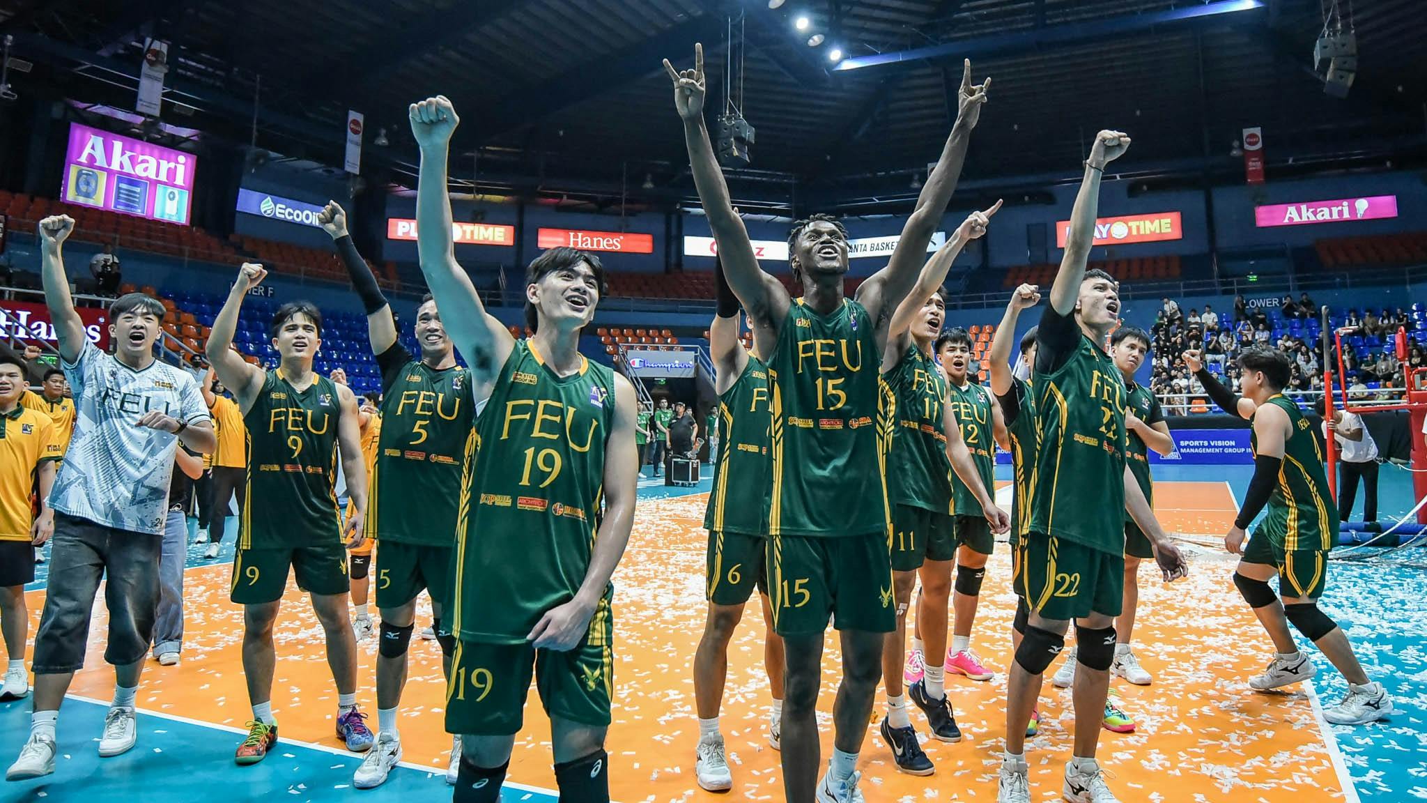 Amet Bituin nails championship point vs DLSU, helps FEU retain V-League ...