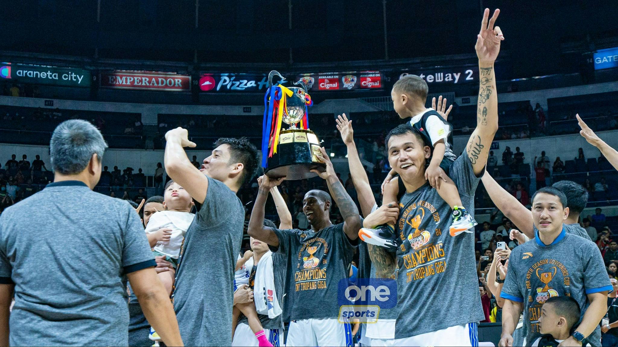 TNT big man Poy Erram hoists third PBA trophy after considering retirement months ago