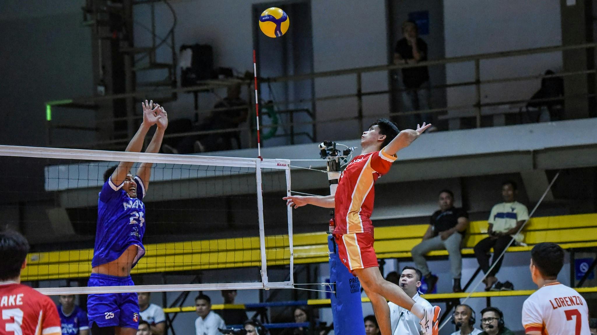Spikers' Turf: Jay Rack dela Noche, Cignal regain form, sweep PGJC-Navy ...