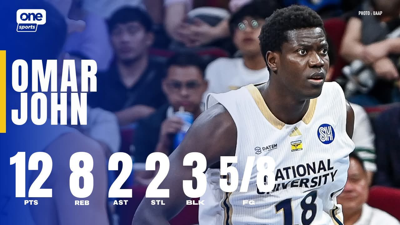 Omar John stands tall for NU in win over La Salle | UAAP Highlights