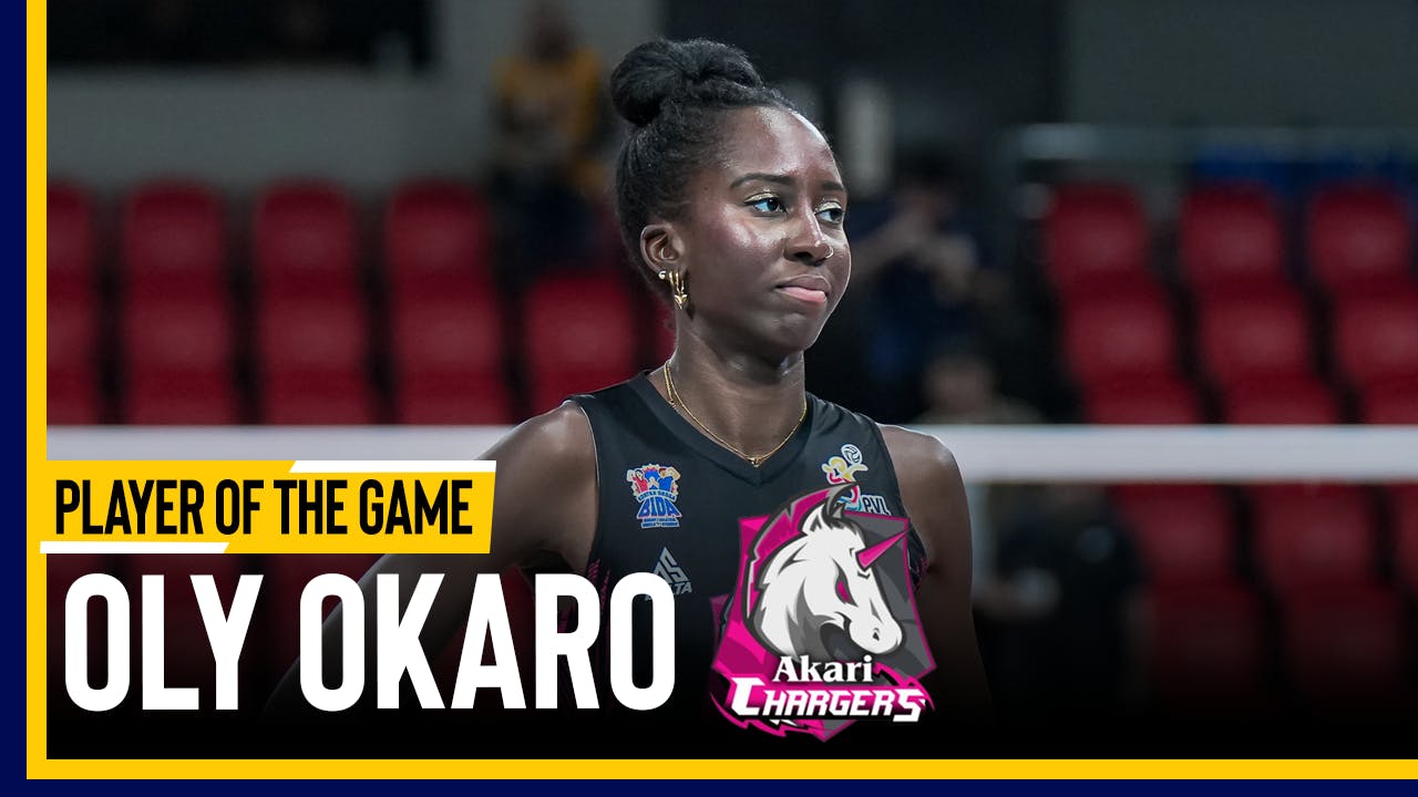 PVL Player of the Game highlights: Oly Okaro unloads 32 points in Akari