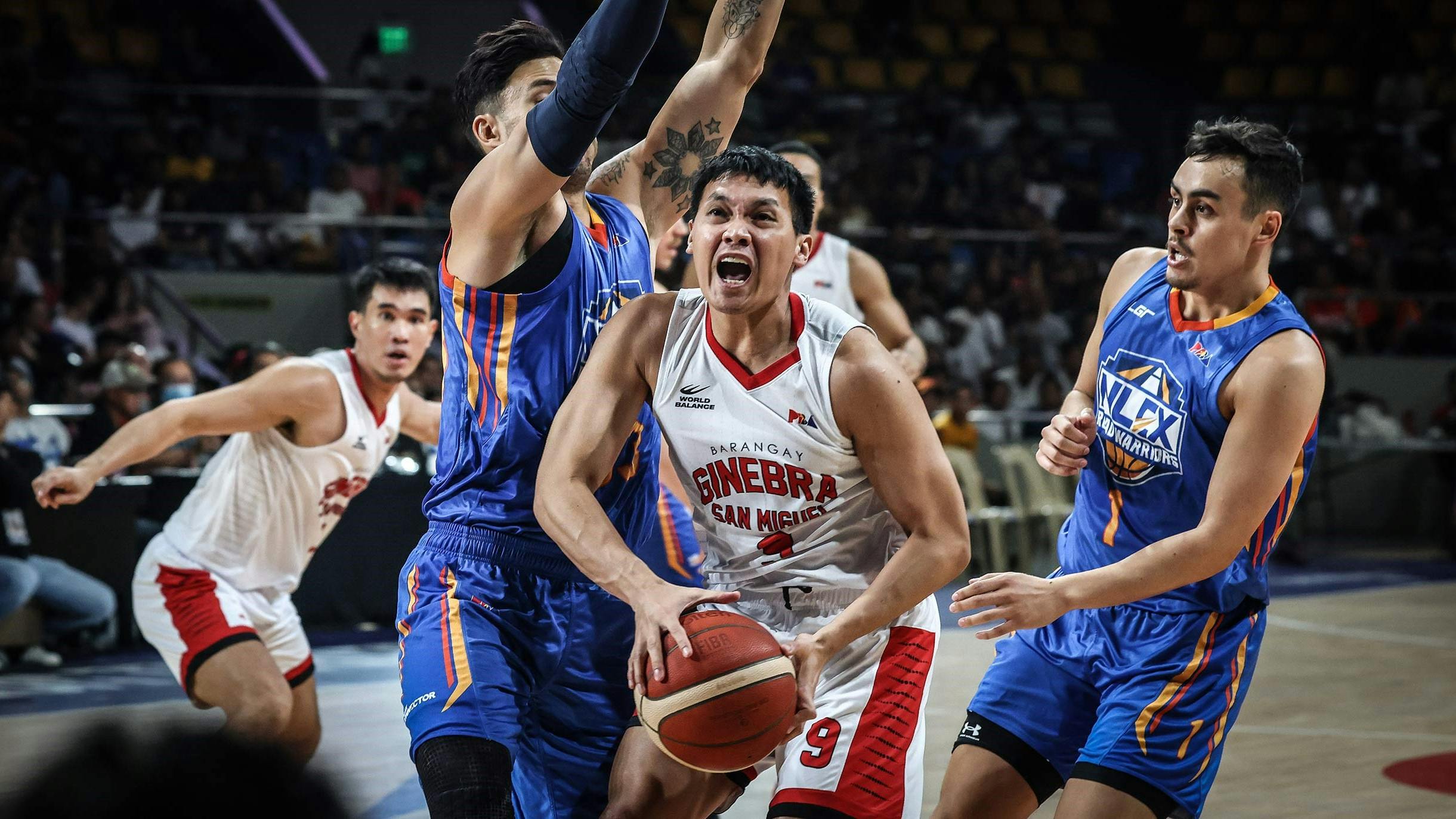 Ginebra waylays NLEX, makes triumphant debut in PBA Season 49 Commissioner