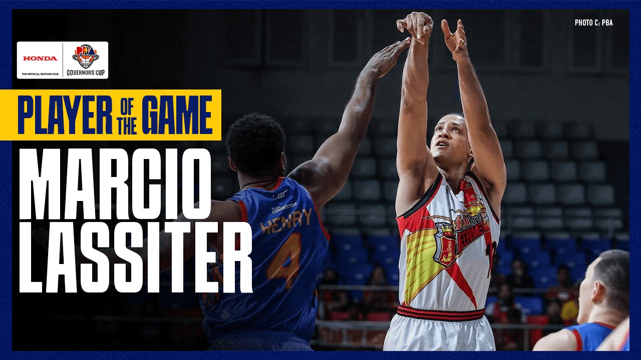 Marcio Lassiter rises to second in PBA all-time three-point list | PBA Highlights