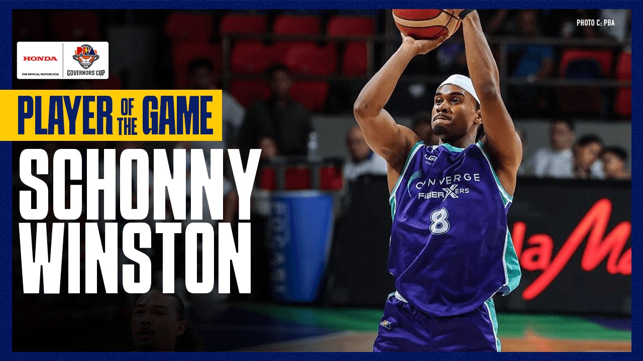 Schonny Winston tallies near double-double as Converge returns to win column | PBA Highlights