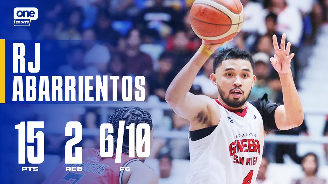 RJ Abarrientos impressive anew for Ginebra in win no. 6 vs Blackwater | PBA highlights