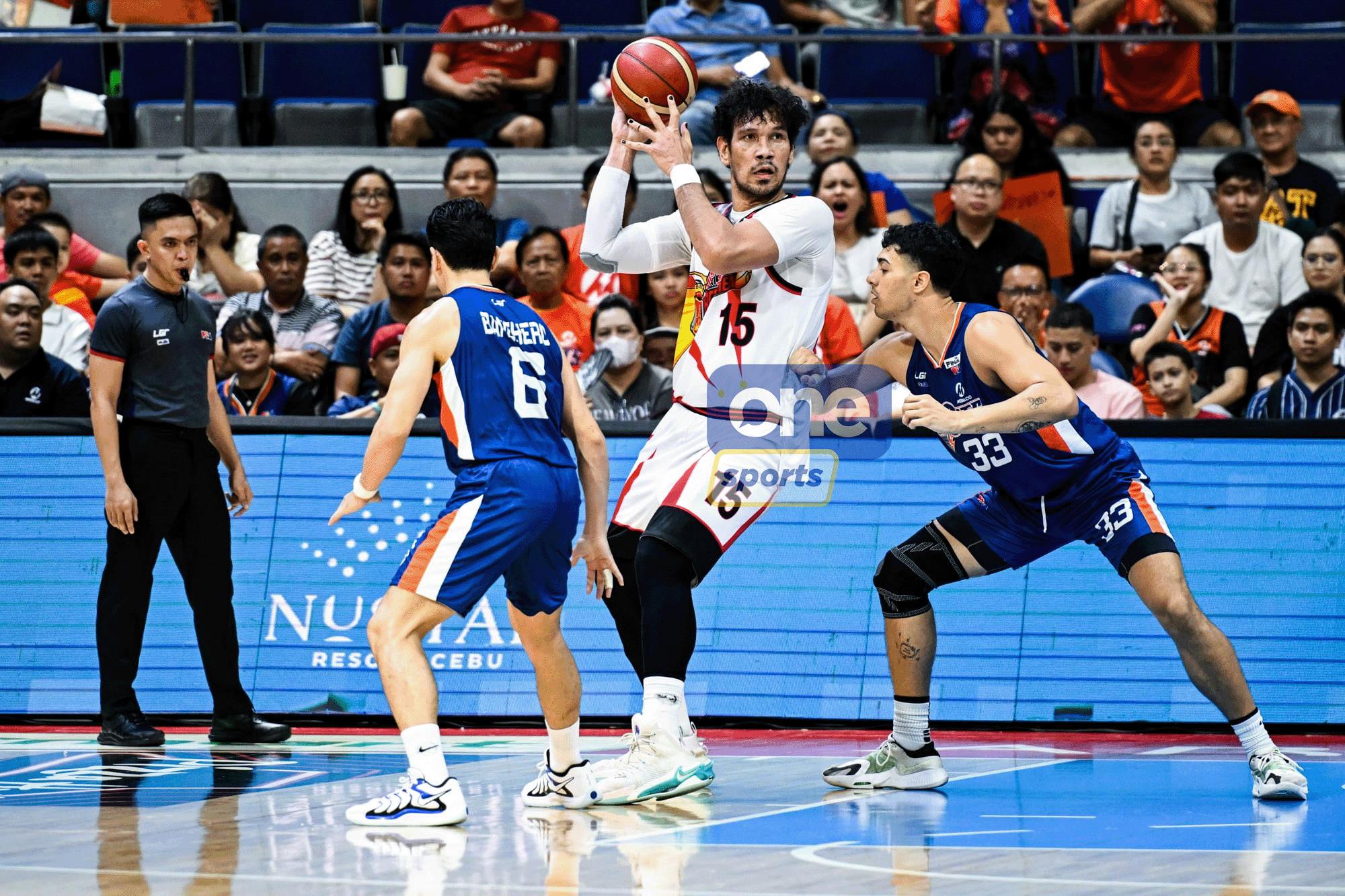 PBA: Newly minted BPC June Mar Fajardo scores season-high 28 as San Miguel ties Finals series vs. Meralco in Game 4
