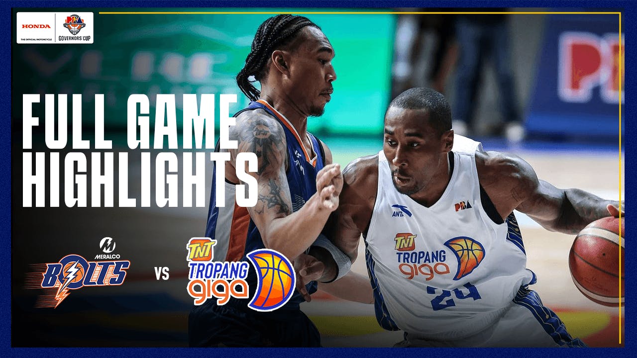 TNT reclaims solo lead in Group A after thwarting erstwhile co-leader Meralco | PBA Highlights