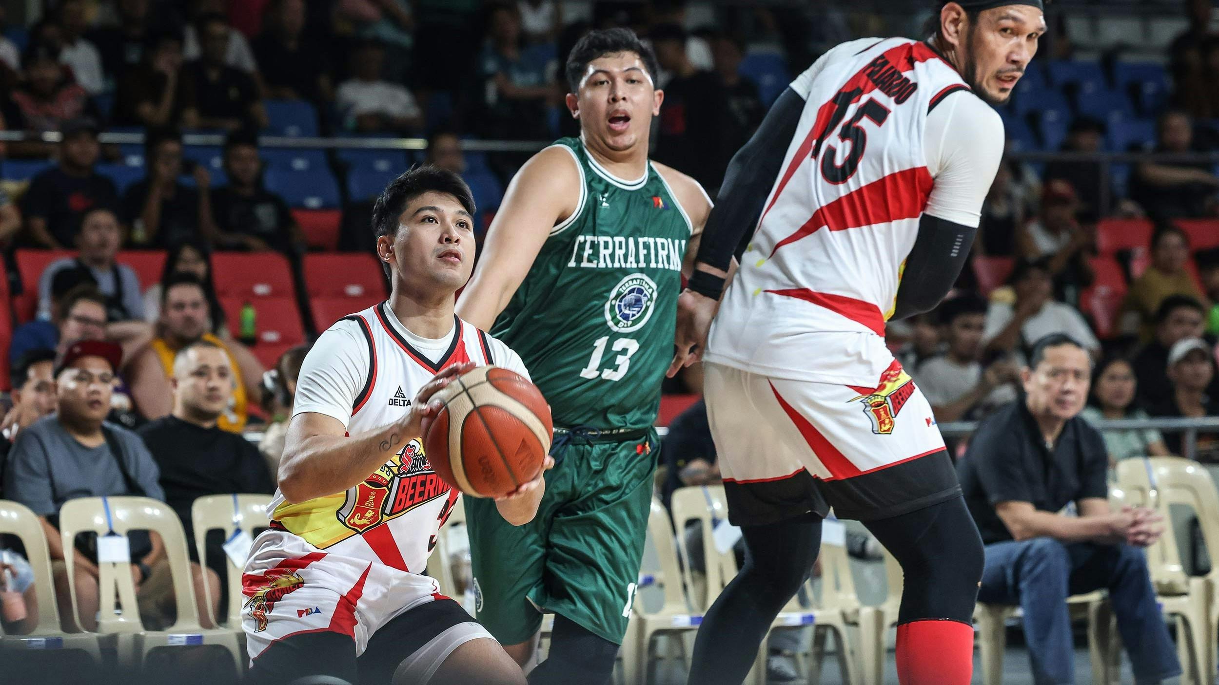 San Miguel prevails against Terrafirma in first meetup after shocking trade