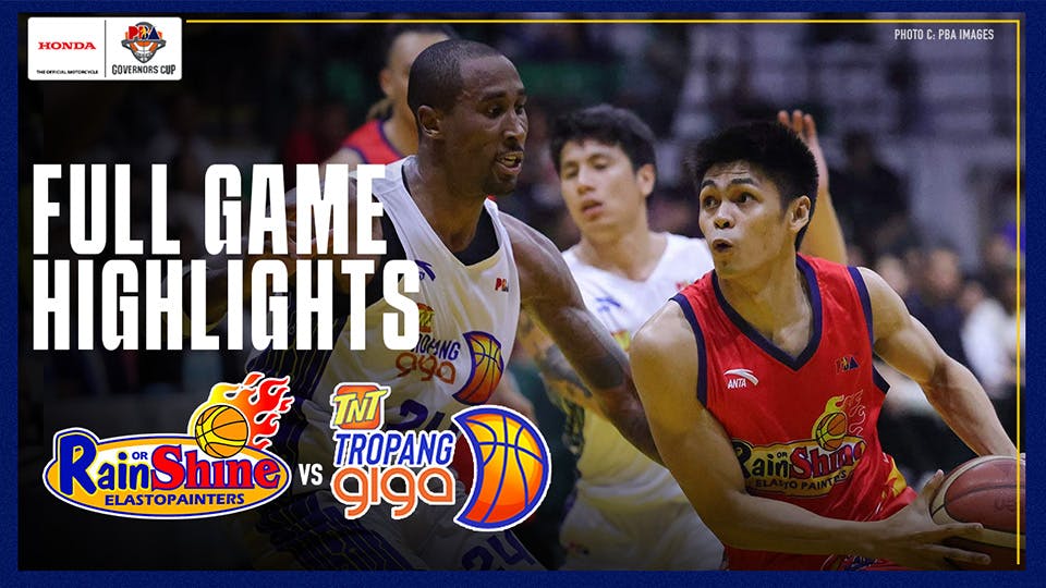 Rain or Shine finally chalks up win against TNT in Game 3 of semis | PBA Highlights