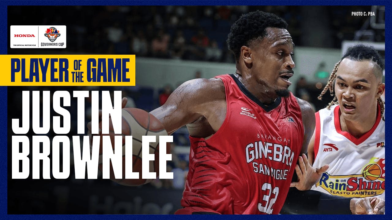 Justin Brownlee fires 40 as Ginebra upends Rain or Shine | PBA Highlights