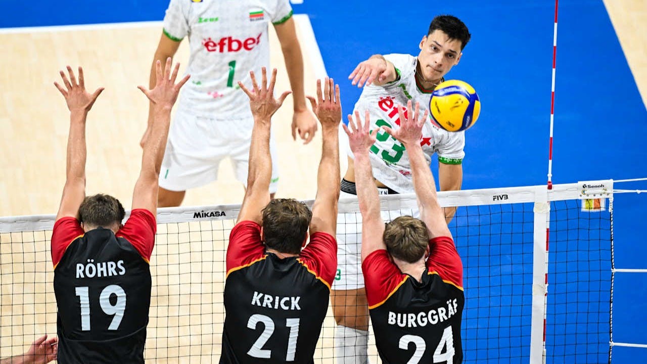 Nikolov brothers star in Bulgaria’s crushing of Germany in FIVB World Championship 