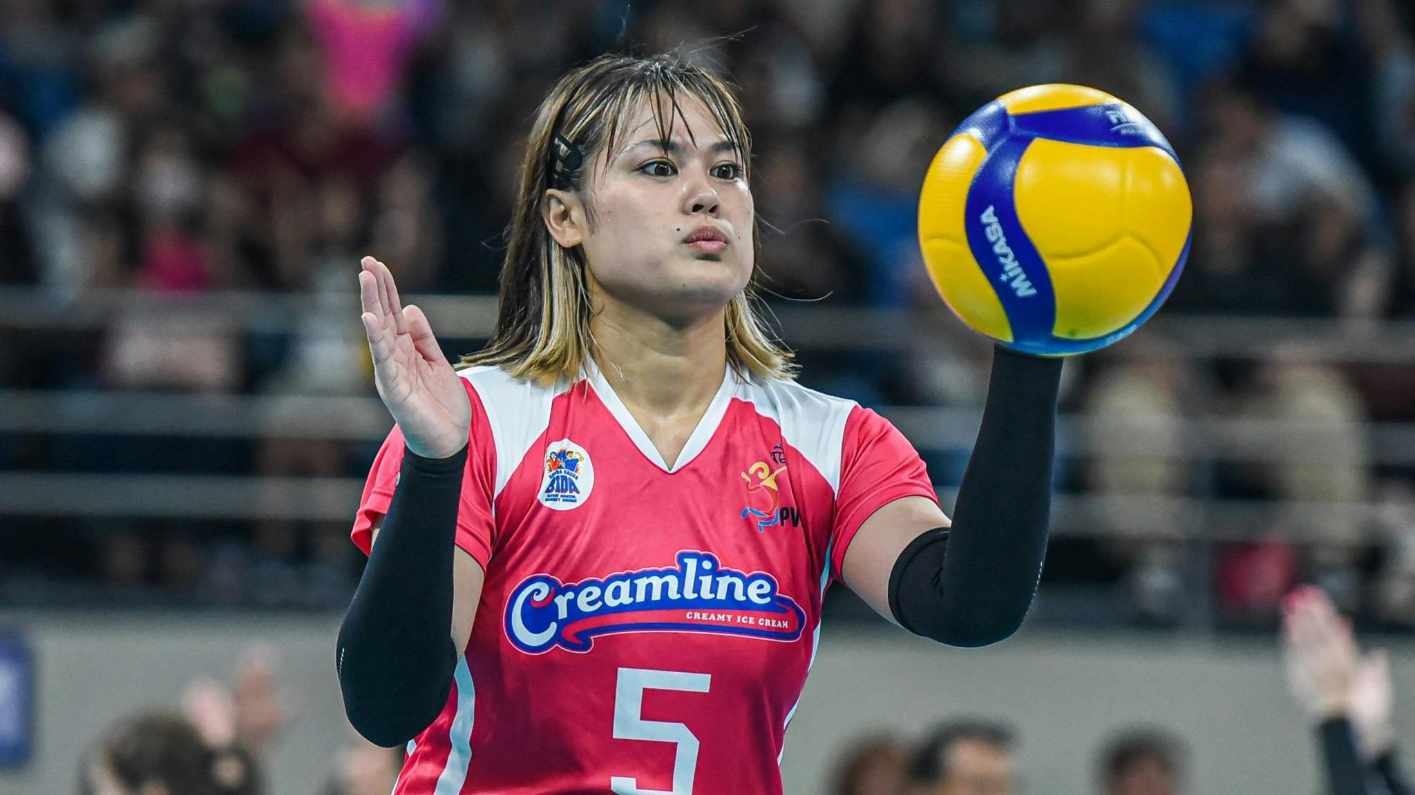 Creamline's Risa Sato wants culture change in Philippine volleyball |  OneSports.PH