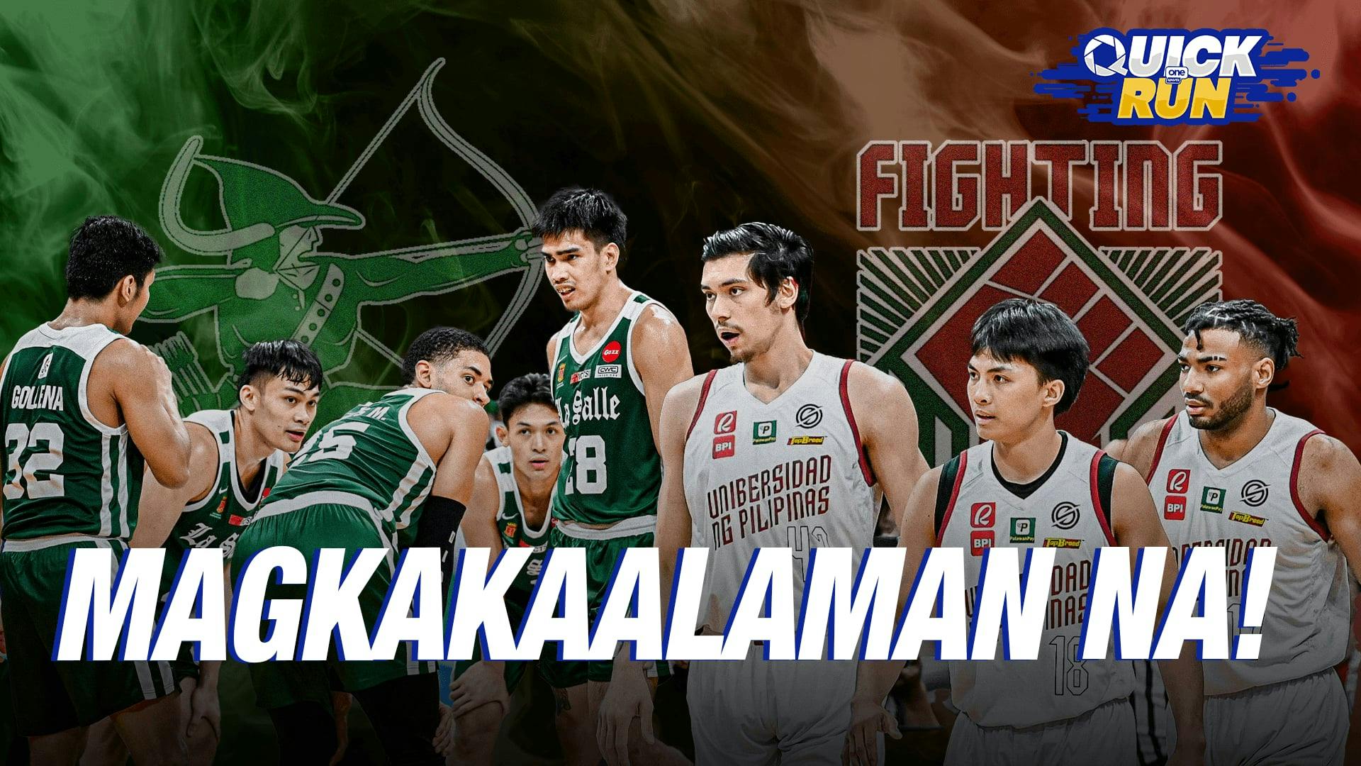 La Salle and UP battle for all the marbles in Game 3 of the UAAP Finals | OS Quick Run