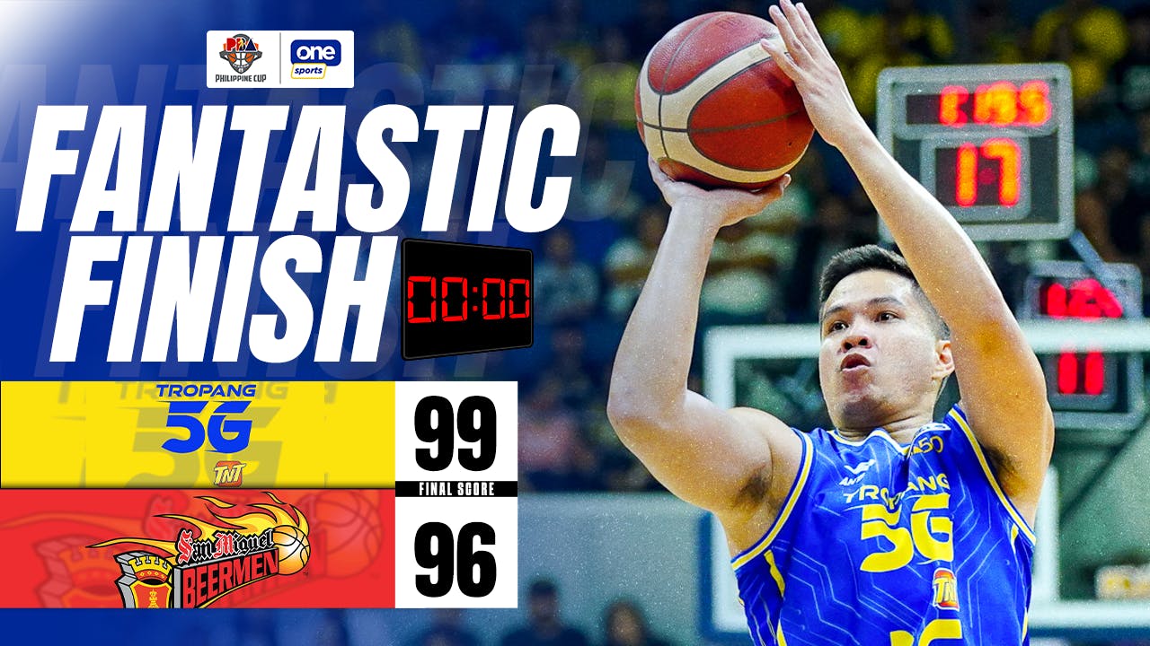 TNT prevails over San Miguel in down-to-the-wire Game 1 thriller | Fantastic Finish