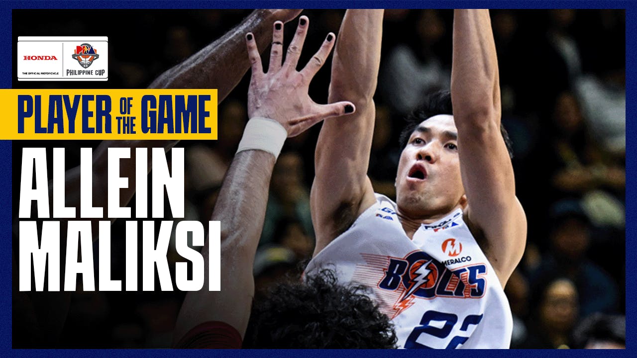 PBA Player of the Game Highlights: Allein Maliksi snaps out of scoring slump, drops 22 in Meralco