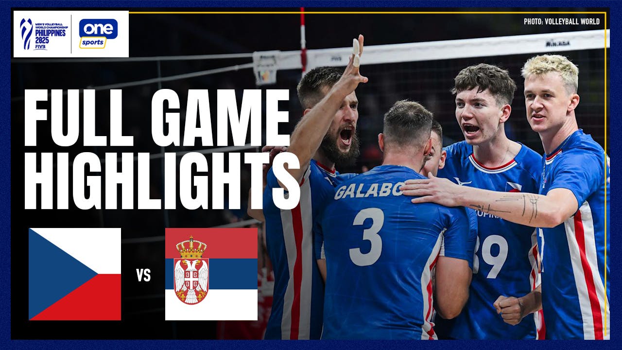 Czech Republic rips Serbia for strong start to World Championship | FIVB Highlights