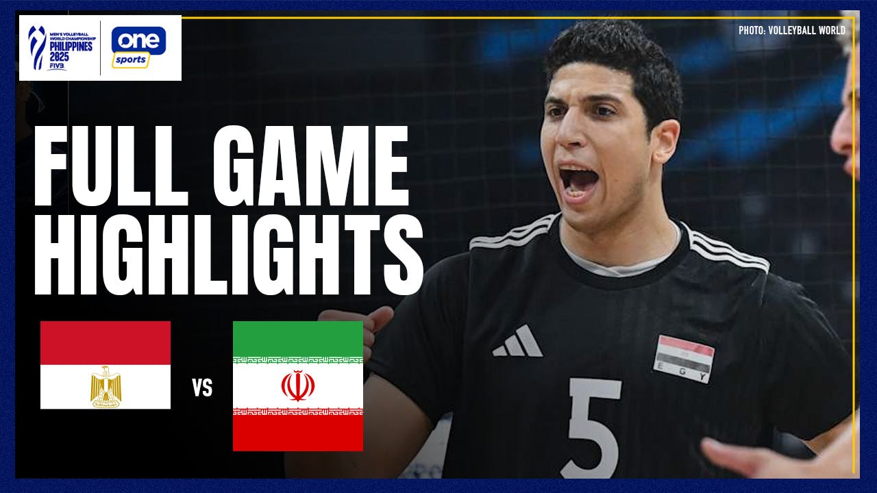 Egypt recovers from second set stumble to upset Iran | FIVB Highlights