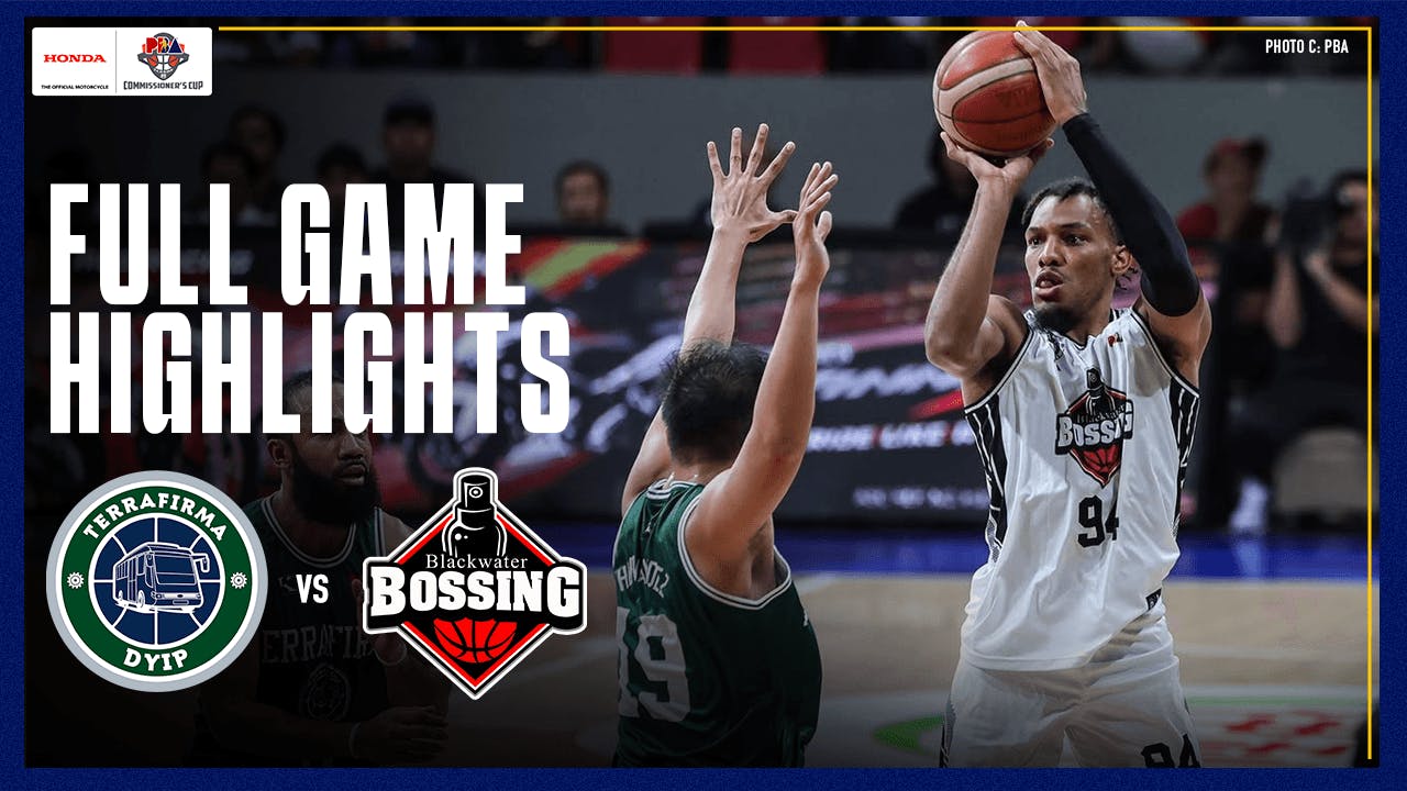 Blackwater ends struggle with triumph over Terrafirma | PBA highlights