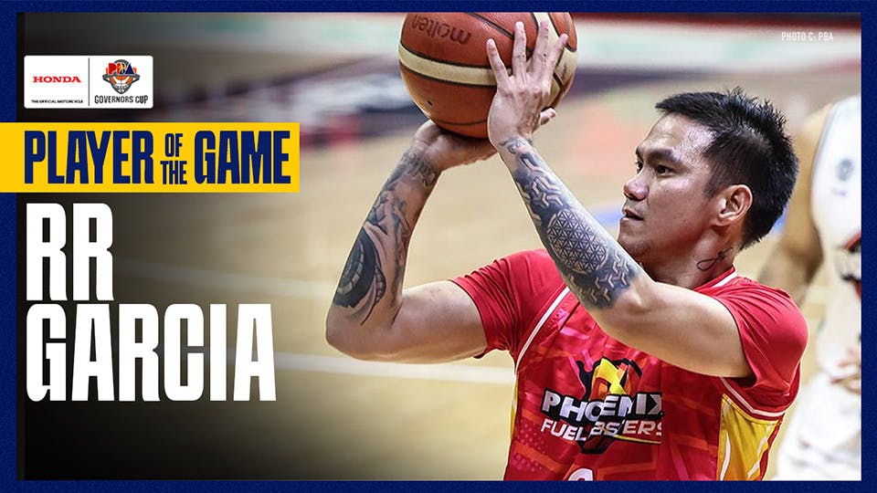 Veteran RR Garcia catches fire in 4th quarter, leads Phoenix to first win vs Blackwater | PBA Highlights