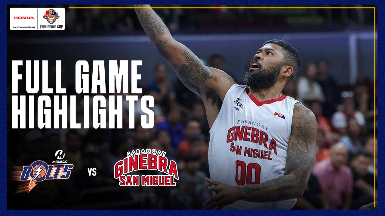 PBA Game Highlights: Ginebra resists Meralco to collar semis opener