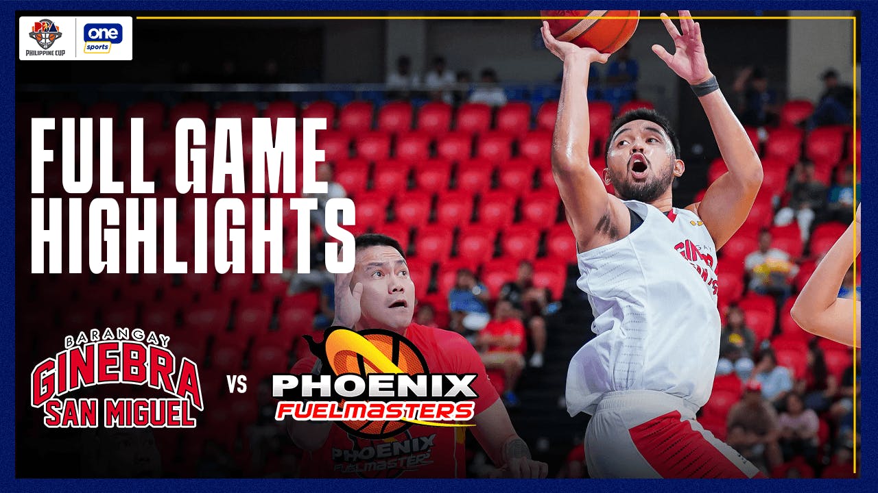 Ginebra scores 1st back-to-back wins after shooting down Phoenix | PBA Highlights