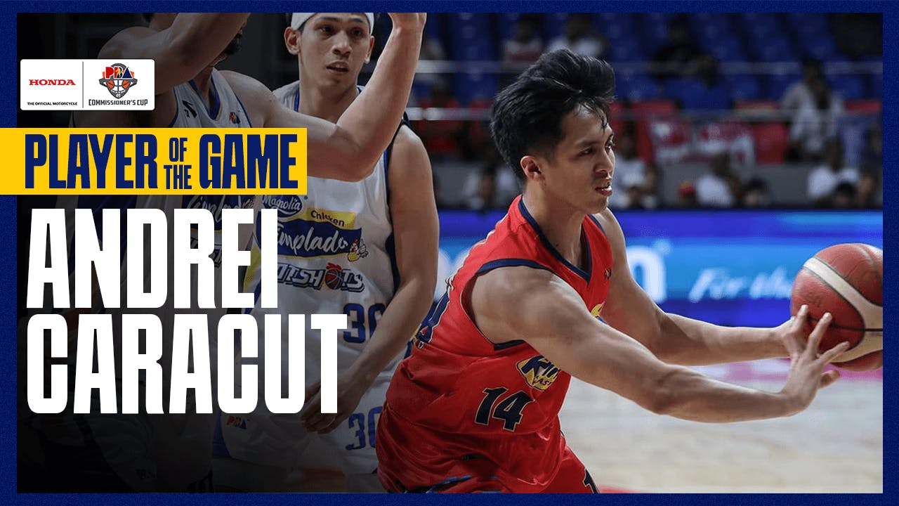 Andrei Caracut on fire in fourth quarter for Rain or Shine | PBA Highlights