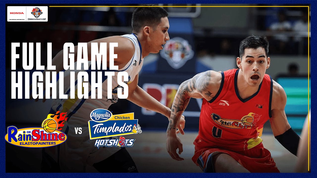 Rain or Shine collects third straight win against Magnolia | PBA Highlights