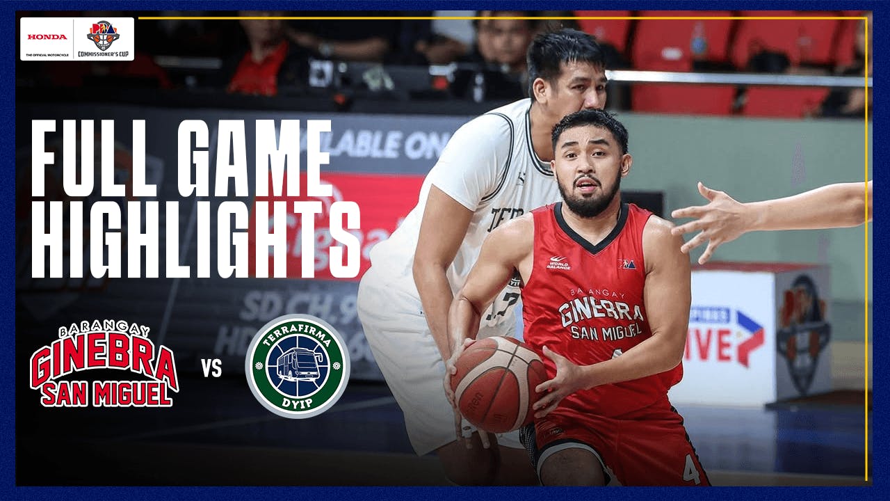 Ginebra back on track with thwarting of Terrafirma | PBA Highlights