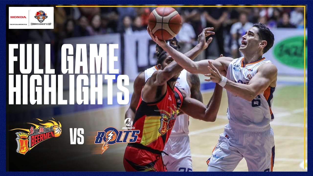 Meralco jolts San Miguel in Ilocos, books quarters seat | PBA Highlights